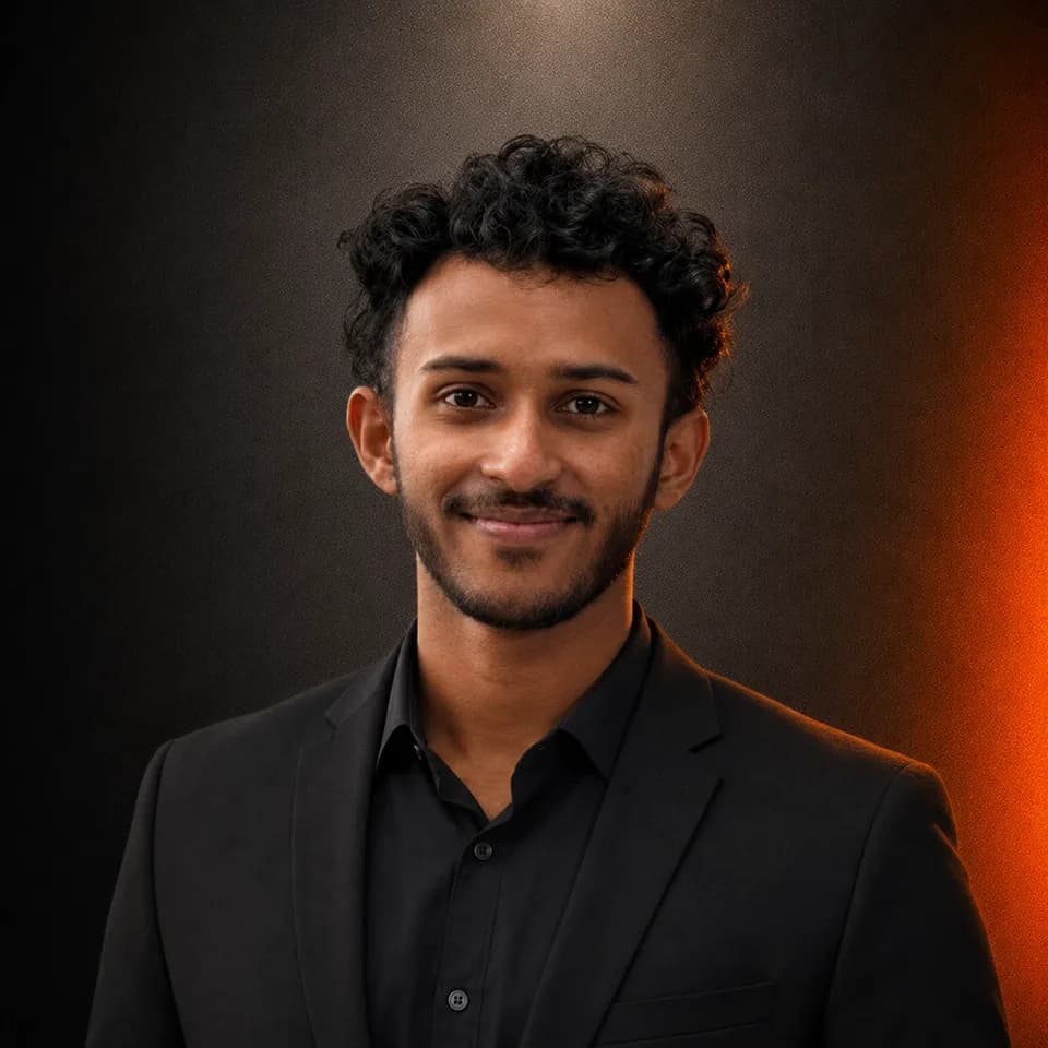 Portrait of Hrithuvinayak R